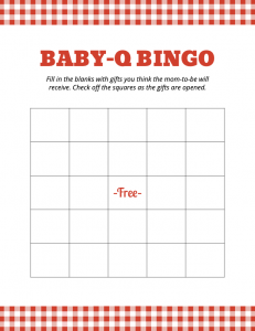 Baby-Q Bingo