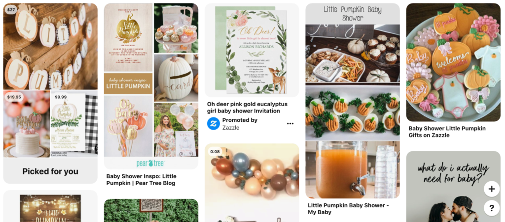 Little Pumpkin Baby Shower Ideas