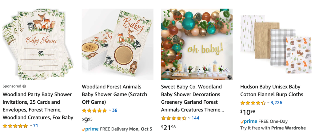 Woodland Baby Shower Ideas